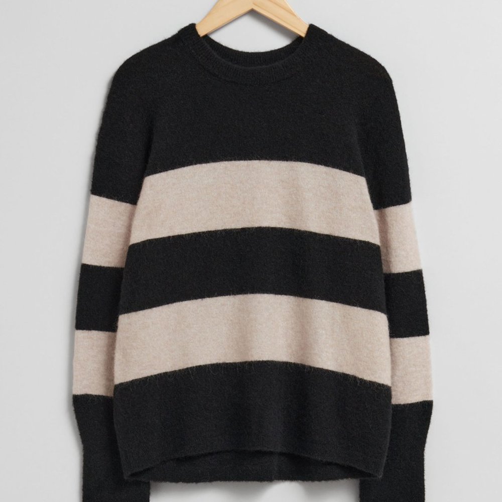 & Other Stories Relaxed Alpaca Knit Sweater